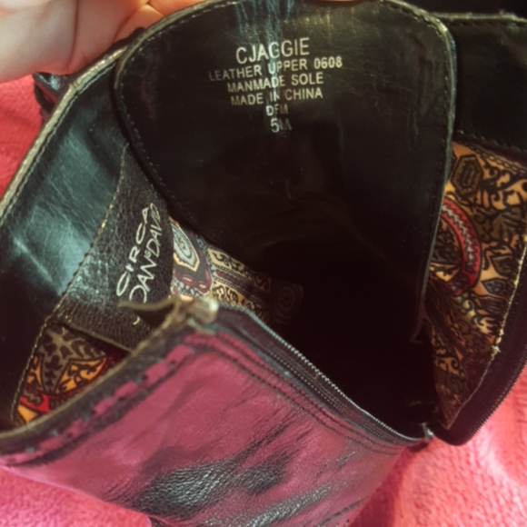 JOAN & DAVID ♡ CIRCA (C Jaggie) Soft Black Italian Leather Heeled Boots 5.5 - Picture 9 of 16